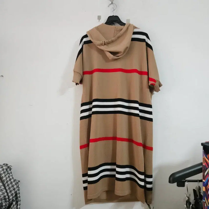 [BUNJANG] Casual Panda Embroidery Hoodie Dress / 캐주얼 판다 자수 후드 원피스