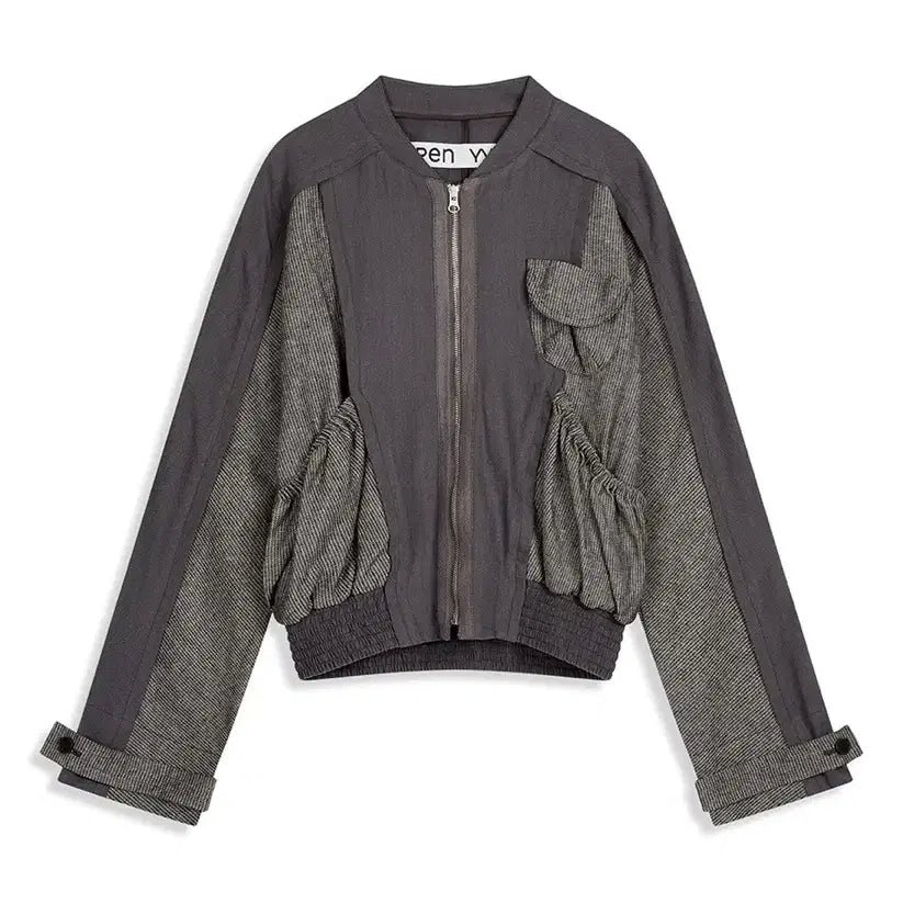 [BUNJANG] Open YY Linen Bomber Jacket / 오픈와이와이 신상 린넨 봄버 자켓