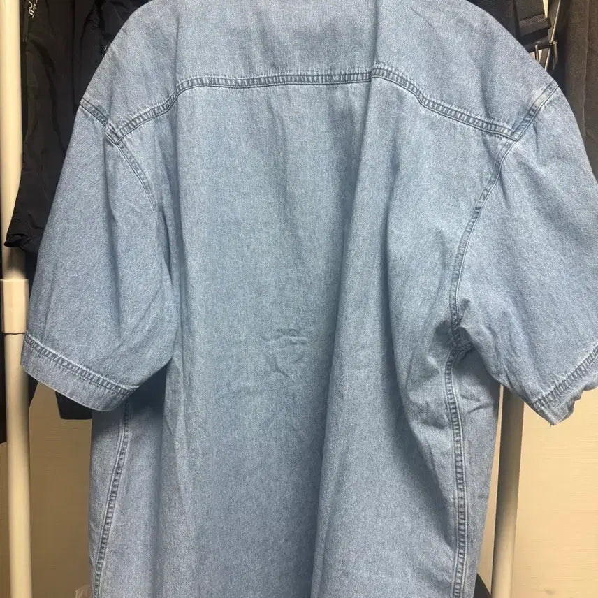 [BUNJANG] Vintage Carhartt Denim Shirt XXL / (빈티지) 칼하트 셔츠 연청 XXL