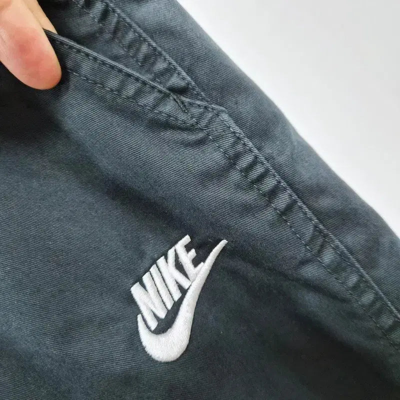 [BUNJANG] Nike 23SS Black Semi-Wide Banding Pants Men&