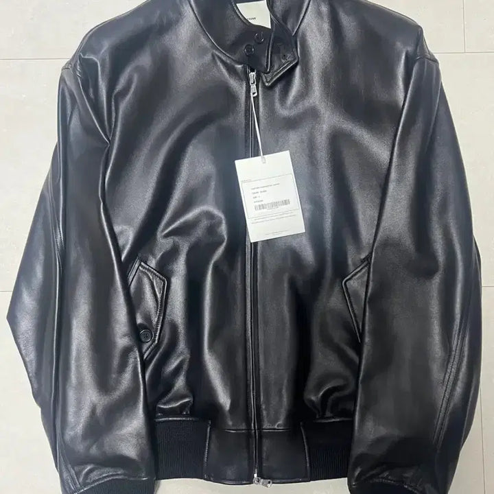 [BUNJANG] The Row Harrington Leather Jacket / [2] 인더로우 헤링턴 레더 자켓 새상품