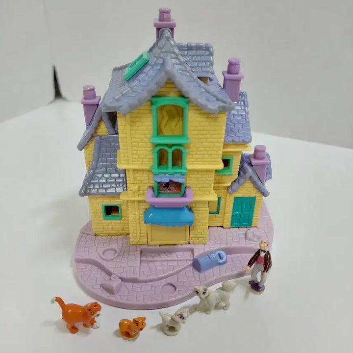 [BUNJANG] Complete Vintage Polly Pocket Disney Aristocats Set / [컴플릿] 빈티지 폴리포켓 디즈니 아리스토캣 99% 컴플릿