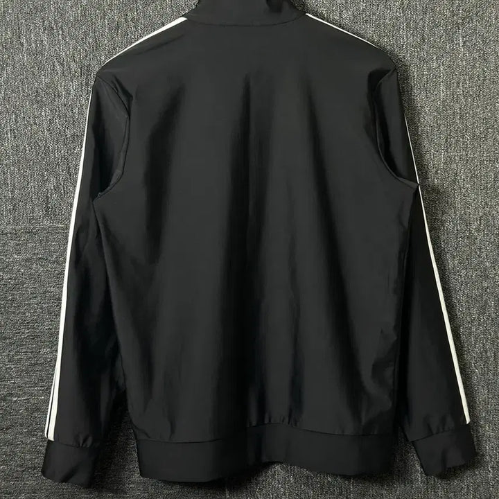 [BUNJANG] Adidas Black Three-Stripes Track Top L / 아디다스 블랙 삼선 트랙탑 L