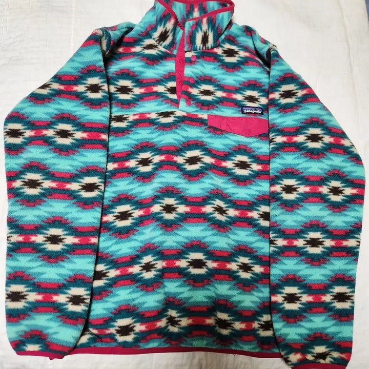[BUNJANG] Patagonia Pattern Fleece Pullover L / 파타고니아 패턴 플리스 풀오버l