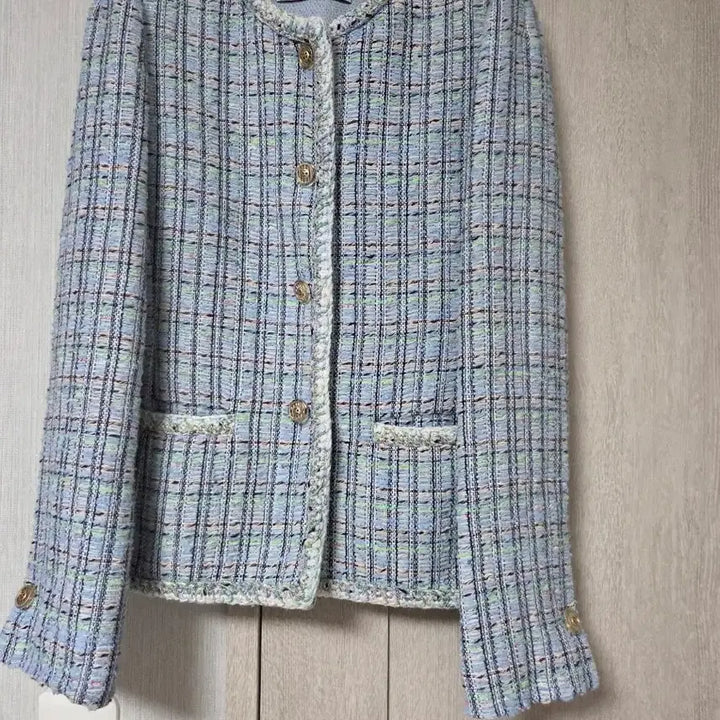 [BUNJANG] DEWL Tweed Jacket Size 55 / 실착3회.듀엘 트위드 자켓 55사이즈