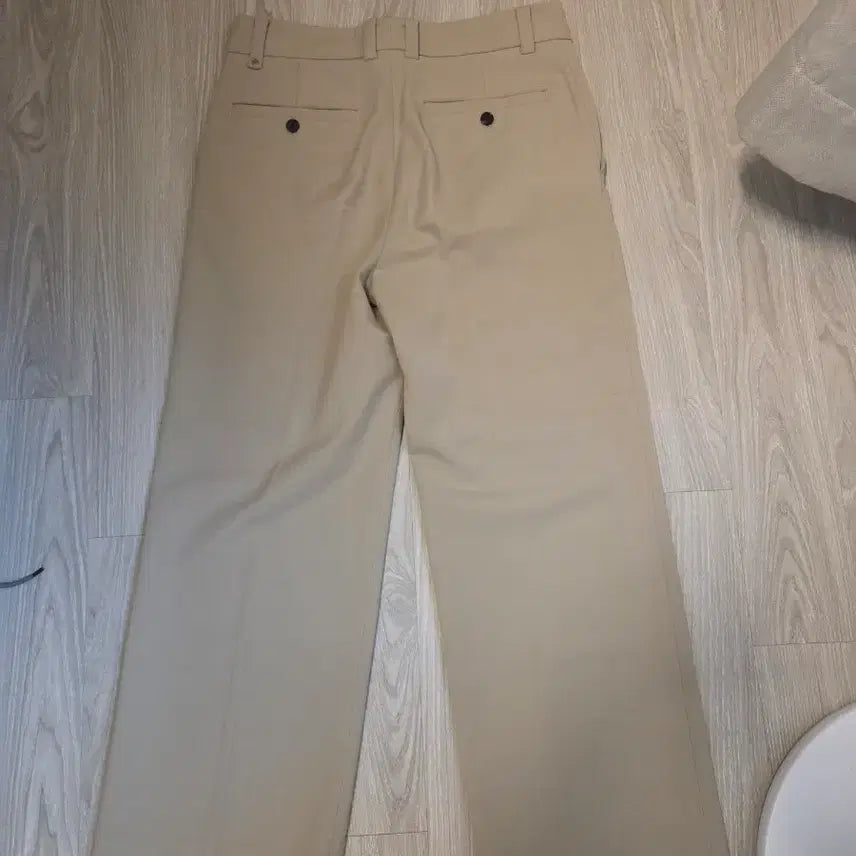 [BUNJANG] System Homme Beige Wide Slacks - Size 32 / 시스템옴므 정품 베이지 와이드 슬렉스 32사이즈