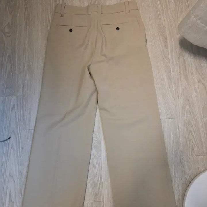 [BUNJANG] System Homme Beige Wide Slacks - Size 32 / 시스템옴므 정품 베이지 와이드 슬렉스 32사이즈
