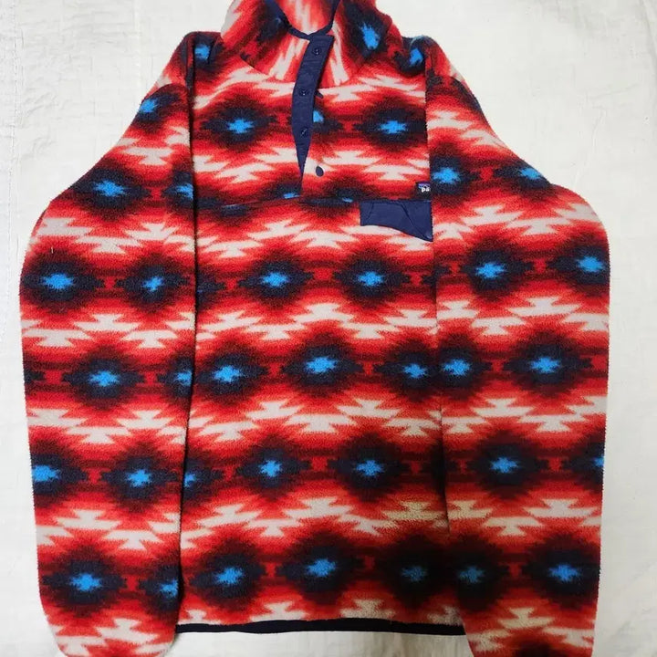 [BUNJANG] Patagonia Pattern Fleece Pullover / 파타고니아 패턴 플리스 풀오버