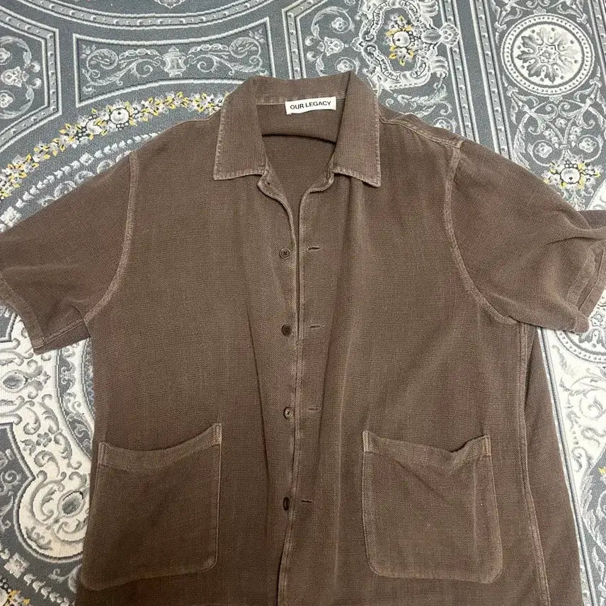[BUNJANG] Our Legacy Elder Shirt Short Sleeve Shirt / 아워레가시 반팔 셔츠