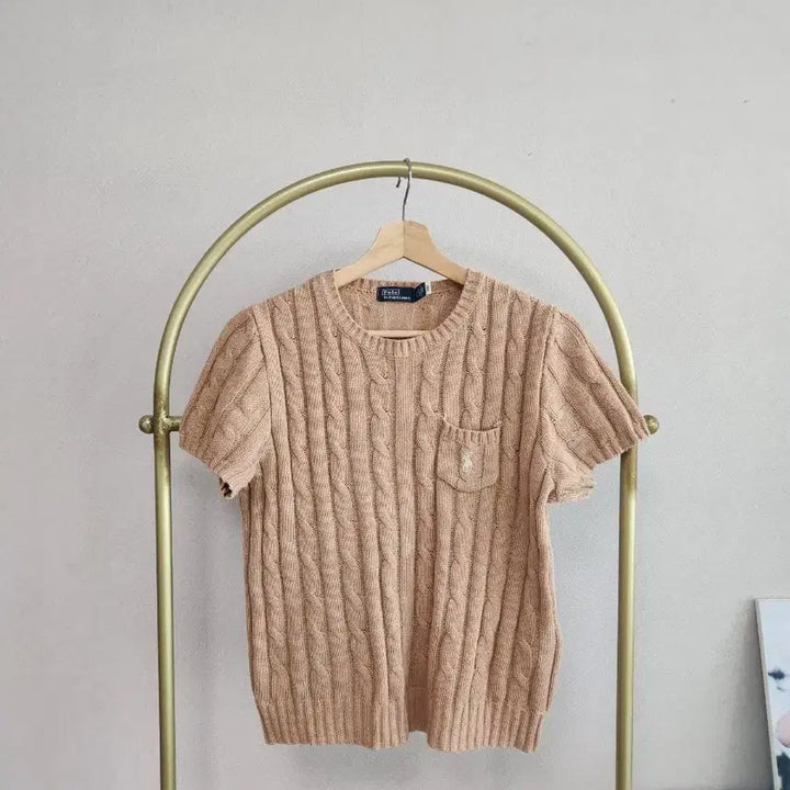 [SOLD OUT] 폴로 랄프로렌 케이블 반팔 니트