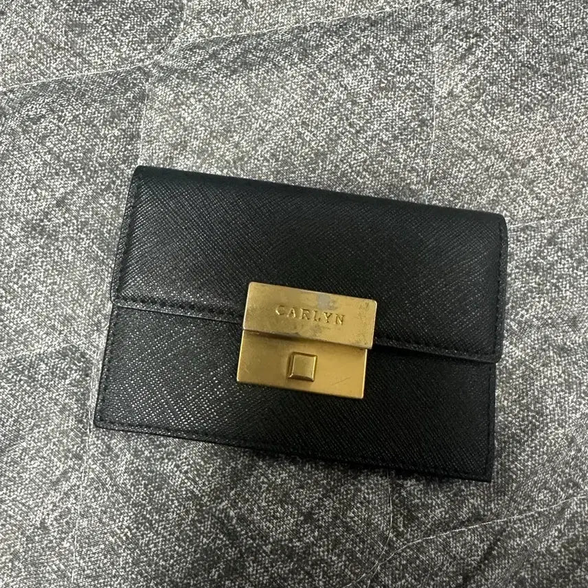 [BUNJANG] Carlyn Black Card Holder / 칼린 블랙 카드지갑 반지갑 판매해요