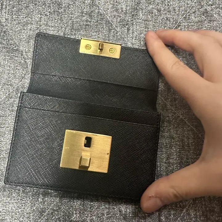 [BUNJANG] Carlyn Black Card Holder / 칼린 블랙 카드지갑 반지갑 판매해요