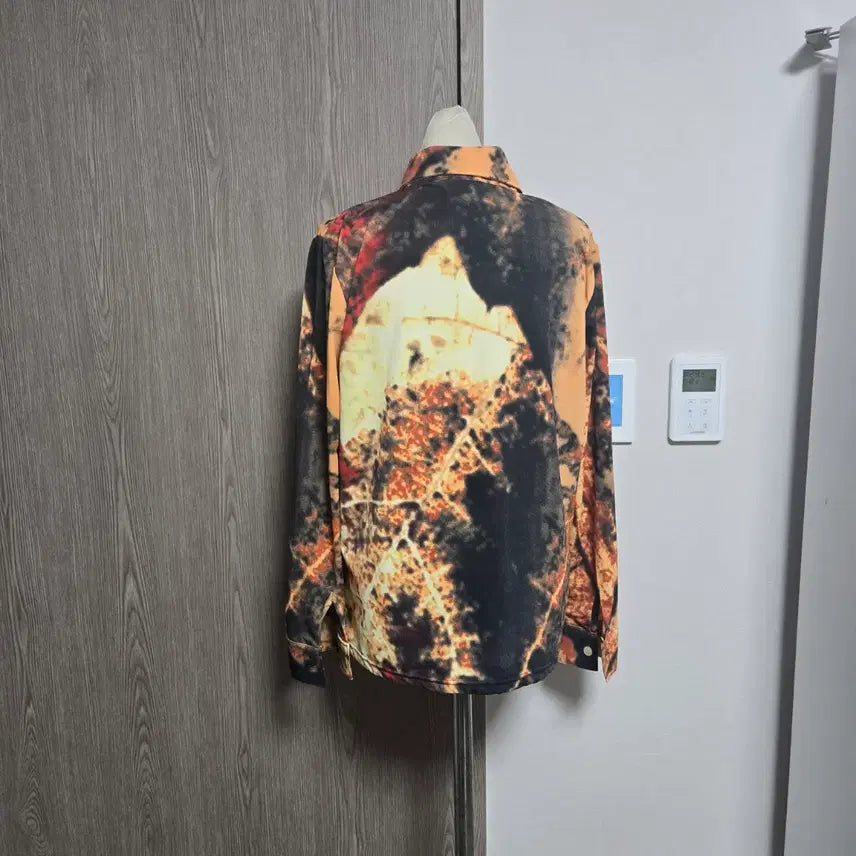 [BUNJANG] Kenzo Jungle Pattern Long Sleeve Shirt / 겐조 정글 패턴 프린팅 긴팔 셔츠