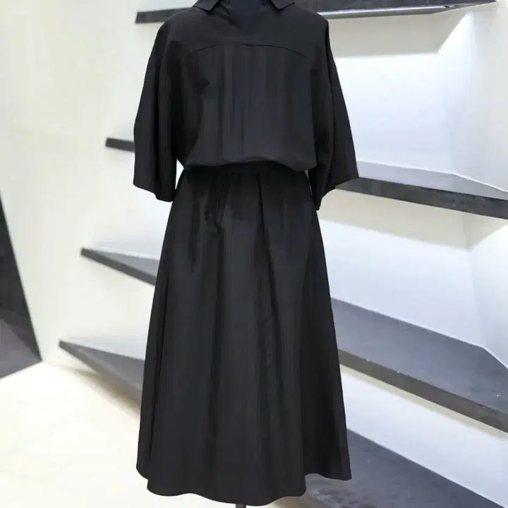 [SOLD OUT] [새상품] 보브 셔츠 랩 원피스 S