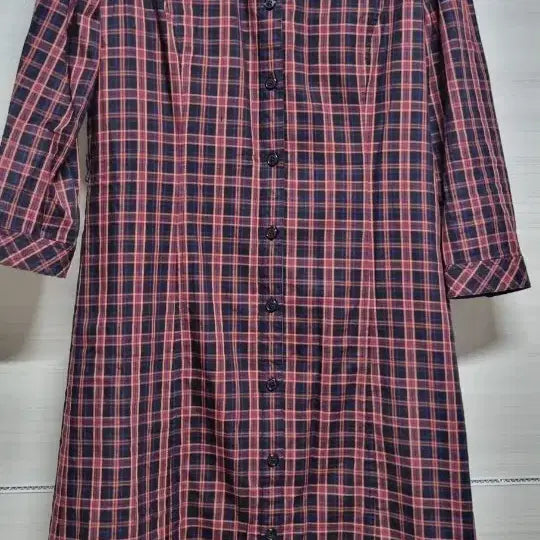 [BUNJANG] Hazzys Check Midi Dress Size 66 / 헤지스 체크 원피스66