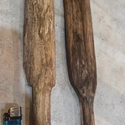 [BUNJANG] Wooden Laundry Bat 2-Piece Set / 땟물좋고 정겨운 빨래 방망이 2점