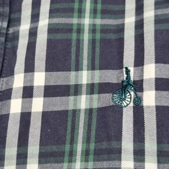 [BUNJANG] Beanpole Check Shirt Dress / 빈폴 체크 셔츠 원피스