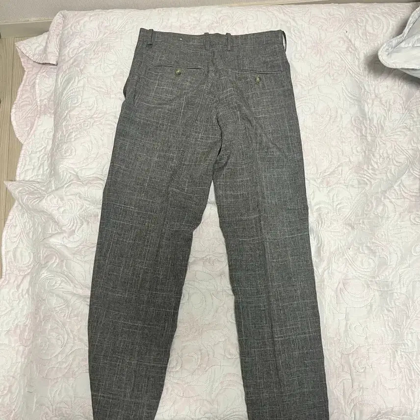 [BUNJANG] H&amp;M Regular Fit Summer Slacks Grey / h&amp;m 그레이 슬랙스 레귤러핏 여름용
