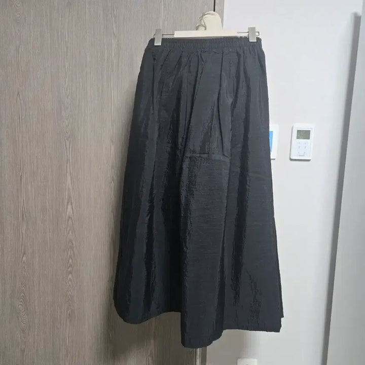 [BUNJANG] Parsons Banding Wide Skirt Pants / 파슨스 바스락 밴딩 와이드 치마 바지