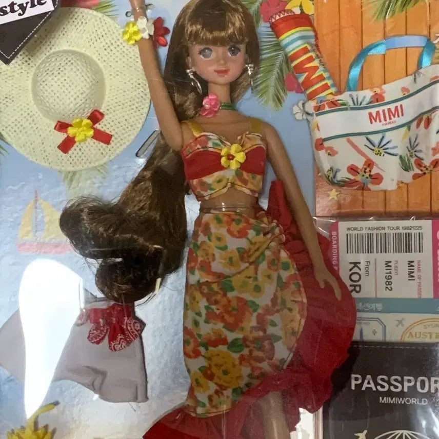 [BUNJANG] Mimi World Mimi Hawaii Mimi Doll / 미미월드 미미 하와이에서 미미