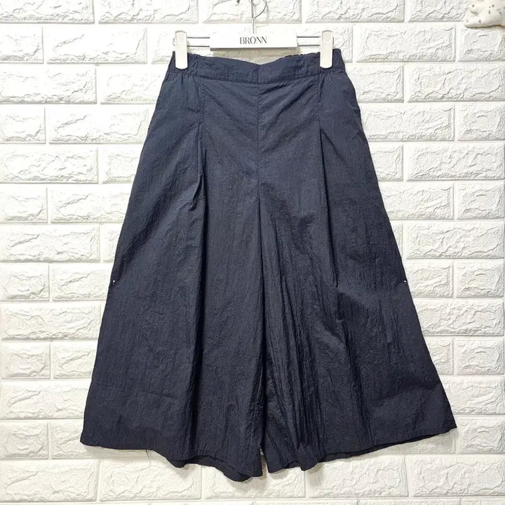 [BUNJANG] Black Wide Banding Slacks Pants / 와이드 밴딩바지