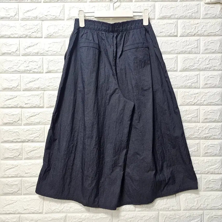 [BUNJANG] Black Wide Banding Slacks Pants / 와이드 밴딩바지