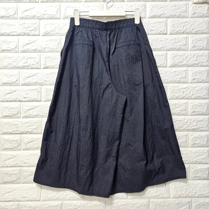 [BUNJANG] Black Wide Banding Slacks Pants / 와이드 밴딩바지