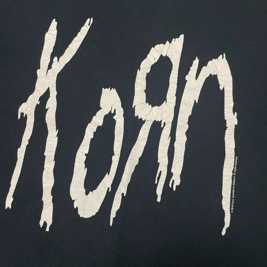 [BUNJANG] Korn Tour Band T-Shirt XL / 콘 korn 투어티 밴드티 락티 xl