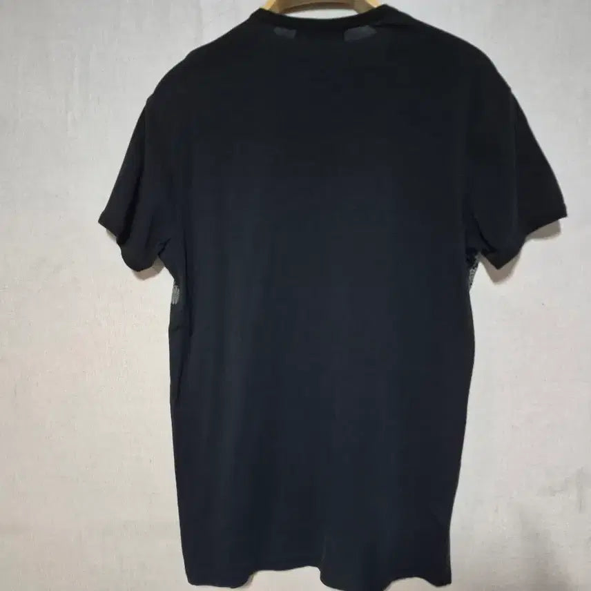 [BUNJANG] Moschino Black V-Neck Short Sleeve T-Shirt XL / 모스키노 블랙 V넥 반팔 티셔츠 (xl)