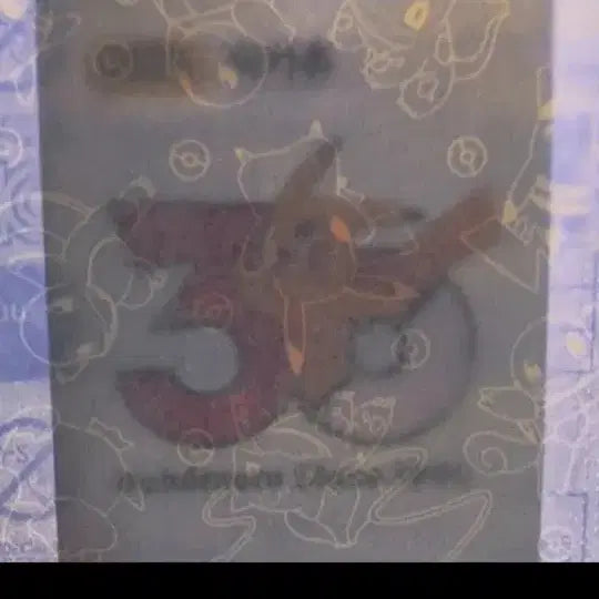 [BUNJANG] Pokemon 30th Anniversary Commemorative Card / 포켓몬 30주년 기념 카드