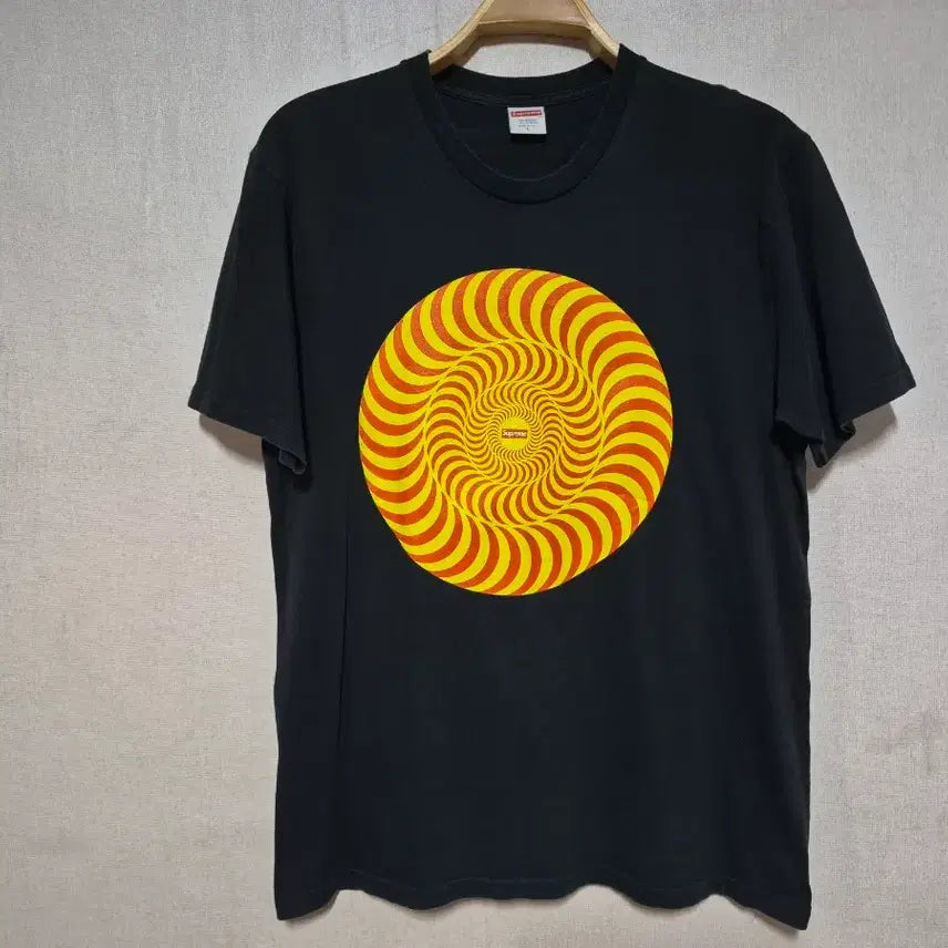 [BUNJANG] Supreme Spitfire Black Short Sleeve T-Shirt L / 슈프림 스핏파이어 블랙 반팔 티셔츠( L)