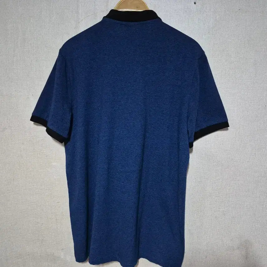 [BUNJANG] MCQ Blue Short Sleeve Polo Shirt (M) / MCQ 블루 반팔 카라티( m)
