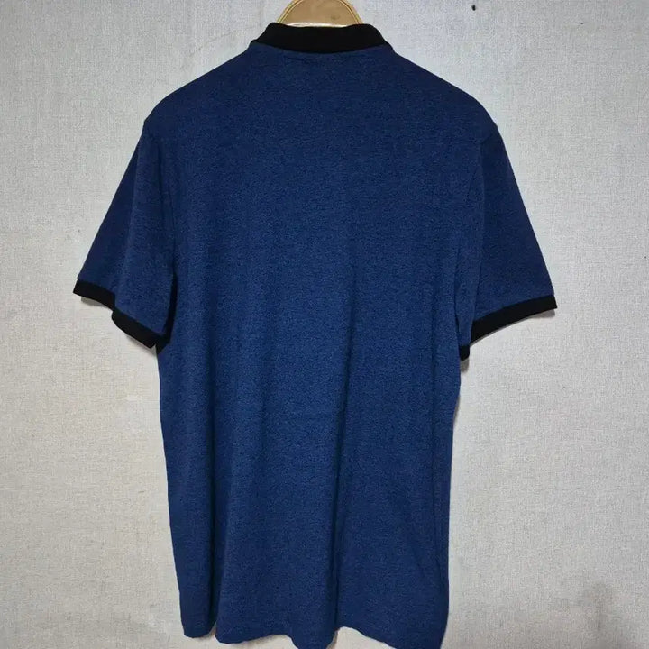 [BUNJANG] MCQ Blue Short Sleeve Polo Shirt (M) / MCQ 블루 반팔 카라티( m)
