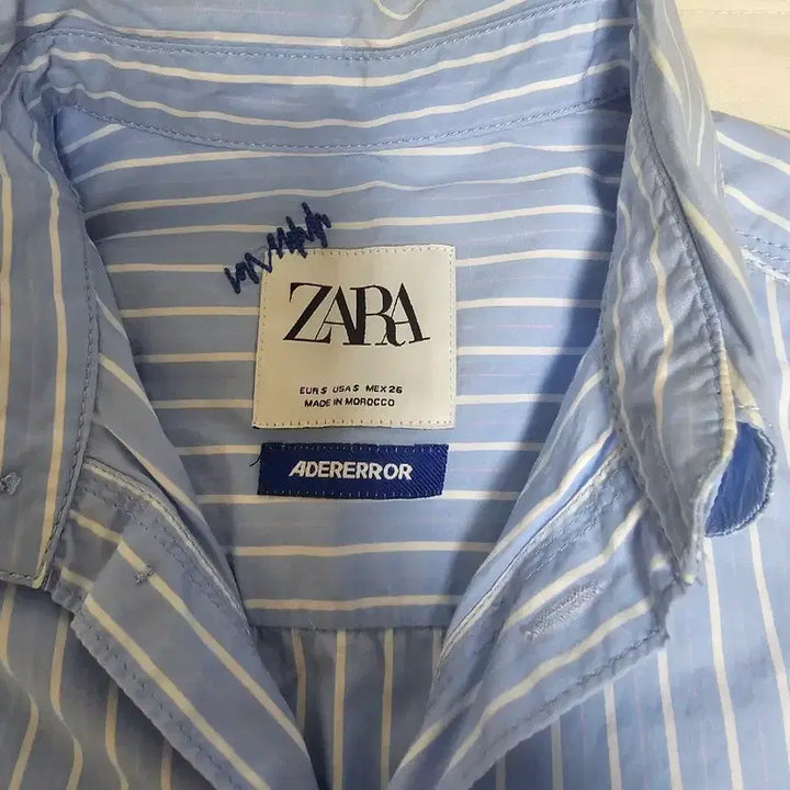 [BUNJANG] Zara x Ader Error Stripe Shirt Size S / 자라x아더에러 스트라이프 셔츠 S콜라보
