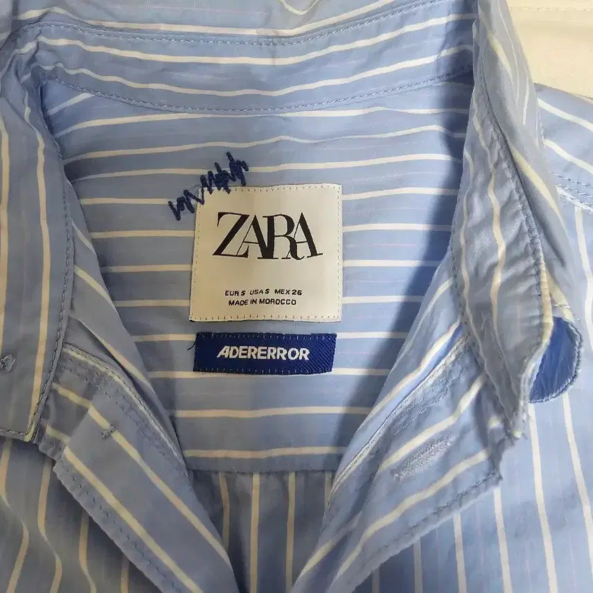 [BUNJANG] Zara x Ader Error Stripe Shirt Size S / 자라x아더에러 스트라이프 셔츠 S콜라보