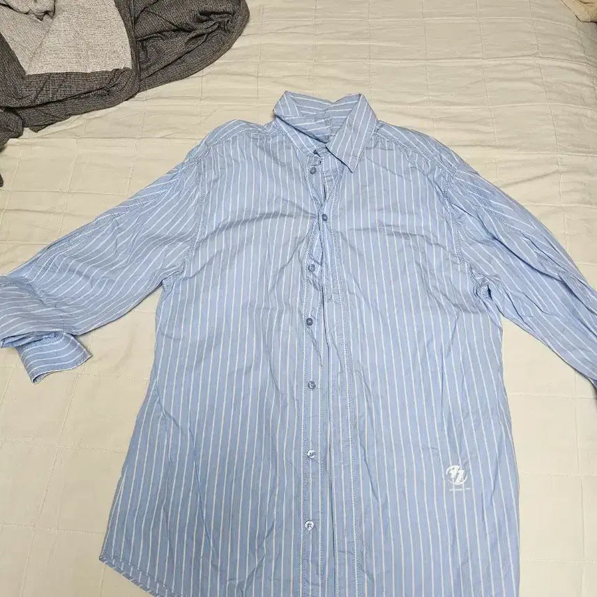 [BUNJANG] Zara x Ader Error Stripe Shirt Size S / 자라x아더에러 스트라이프 셔츠 S콜라보