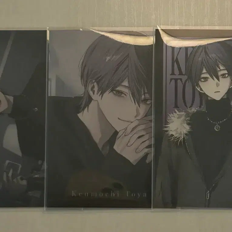 [BUNJANG] Nijisanji Kenmochi Touya Acrylic Stand &amp; Cheki Set / (아크스타+체키) 니지산지 켄모치 토우야 속박 굿즈
