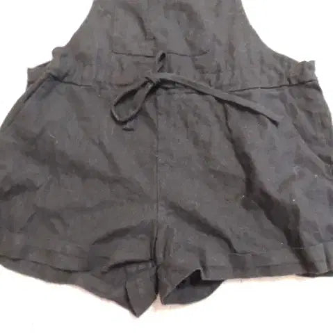 [BUNJANG] Cute Black Overalls Pants / 귀여운 멜빵 바지