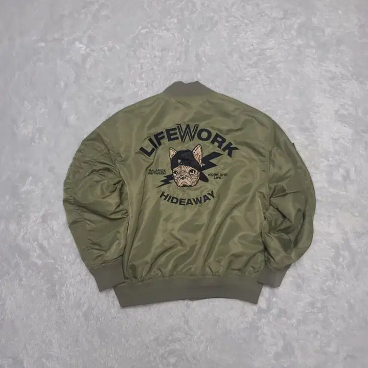 [BUNJANG] Life Work Hip Dog MA-1 Flight Jumper / 라이프워크 힙독 MA-1 / M~XL
