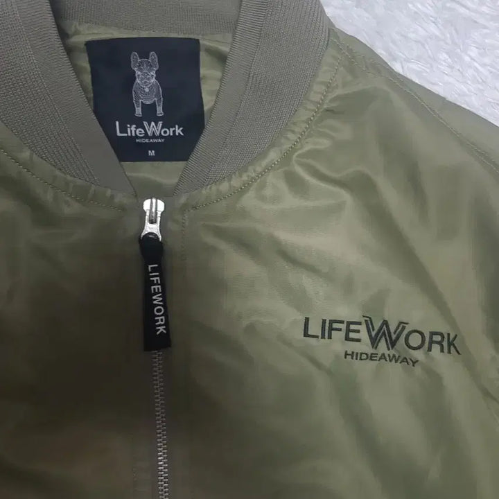 [BUNJANG] Life Work Hip Dog MA-1 Flight Jumper / 라이프워크 힙독 MA-1 / M~XL