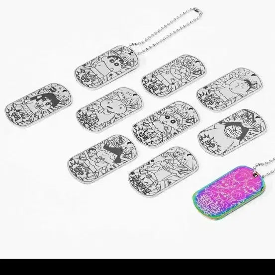 [BUNJANG] Crayon Shin-chan Metal Keyring (Menge, Chul-su, Hoon-i) / 짱구 메탈 키링 (철수 훈이 액션가면 시크릿)