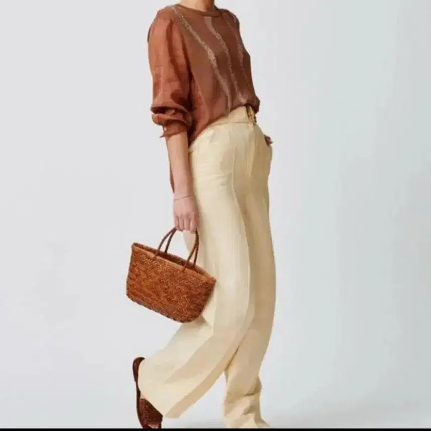 [BUNJANG] Dragon Diffusion Mini Gora Bag (Tan) with Inner Bag / (정품/새제품) 드래곤 디퓨전 미니 플랫 고라(+이너백)