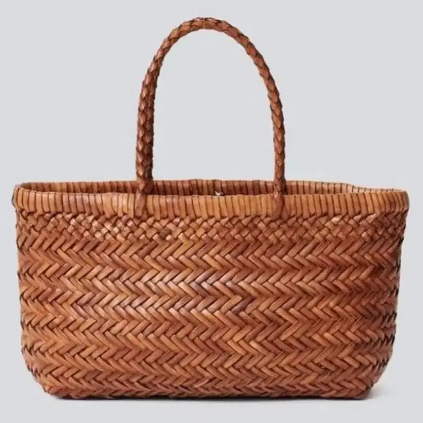 [BUNJANG] Dragon Diffusion Mini Gora Bag (Tan) with Inner Bag / (정품/새제품) 드래곤 디퓨전 미니 플랫 고라(+이너백)