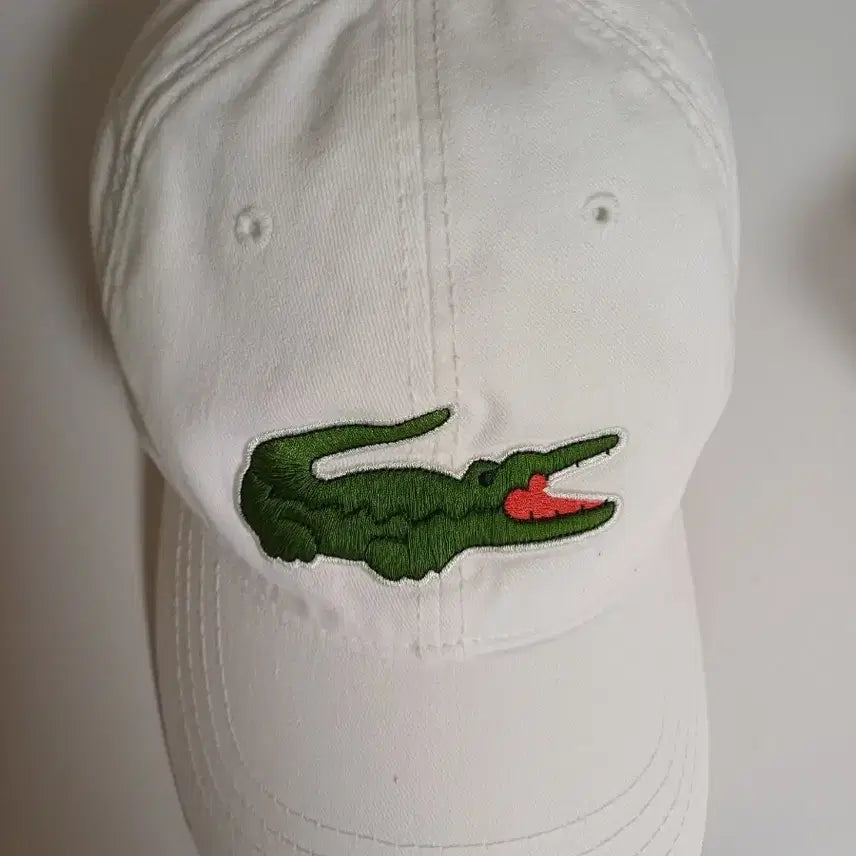 [BUNJANG] Lacoste Big Crocodile Gabardine Ball Cap / 라코스테 빅크로커다일 게버딘 볼캡,모자
