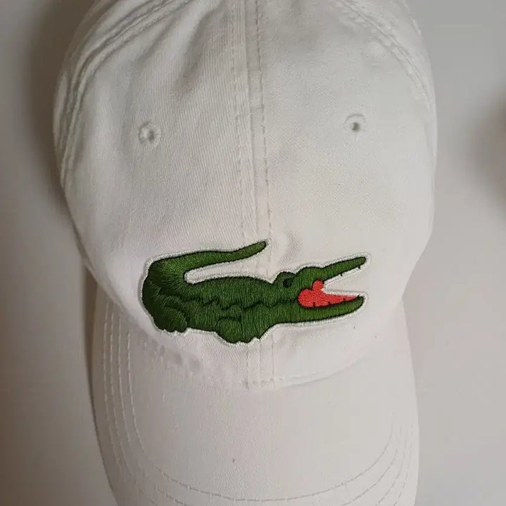 [BUNJANG] Lacoste Big Crocodile Gabardine Ball Cap / 라코스테 빅크로커다일 게버딘 볼캡,모자