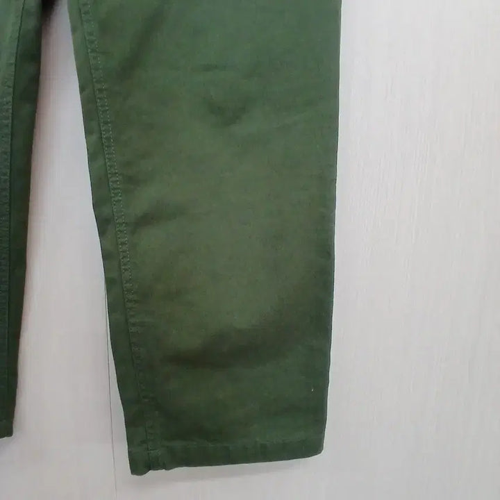 [BUNJANG] Uniform Bridge Khaki Cotton Casual Pants M / 유니폼 브릿지 카키색 면바지 캐주얼 팬츠 M