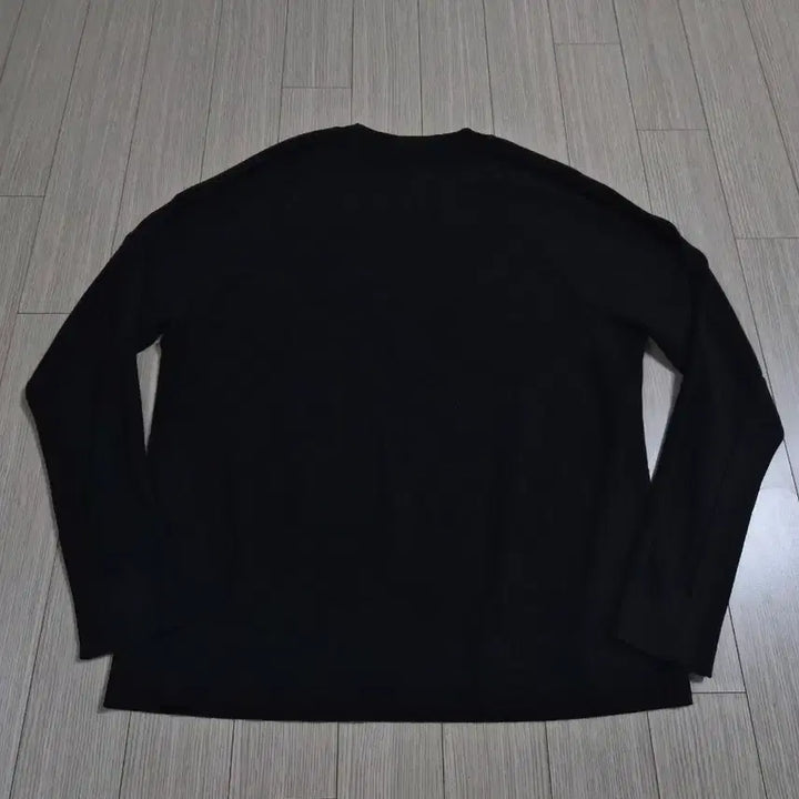 [BUNJANG] Nike Black Long Sleeve Knit T-Shirt / 나이키 블랙 긴팔 니트 티셔츠