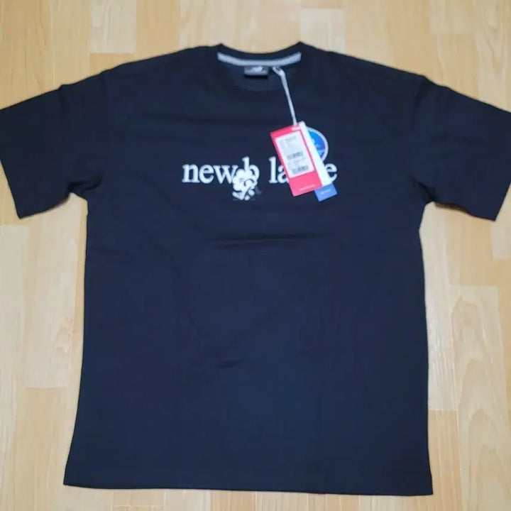 [BUNJANG] New Balance Black Short Sleeve T-Shirt / 뉴발란스 블랙 반팔 티셔츠 새상품