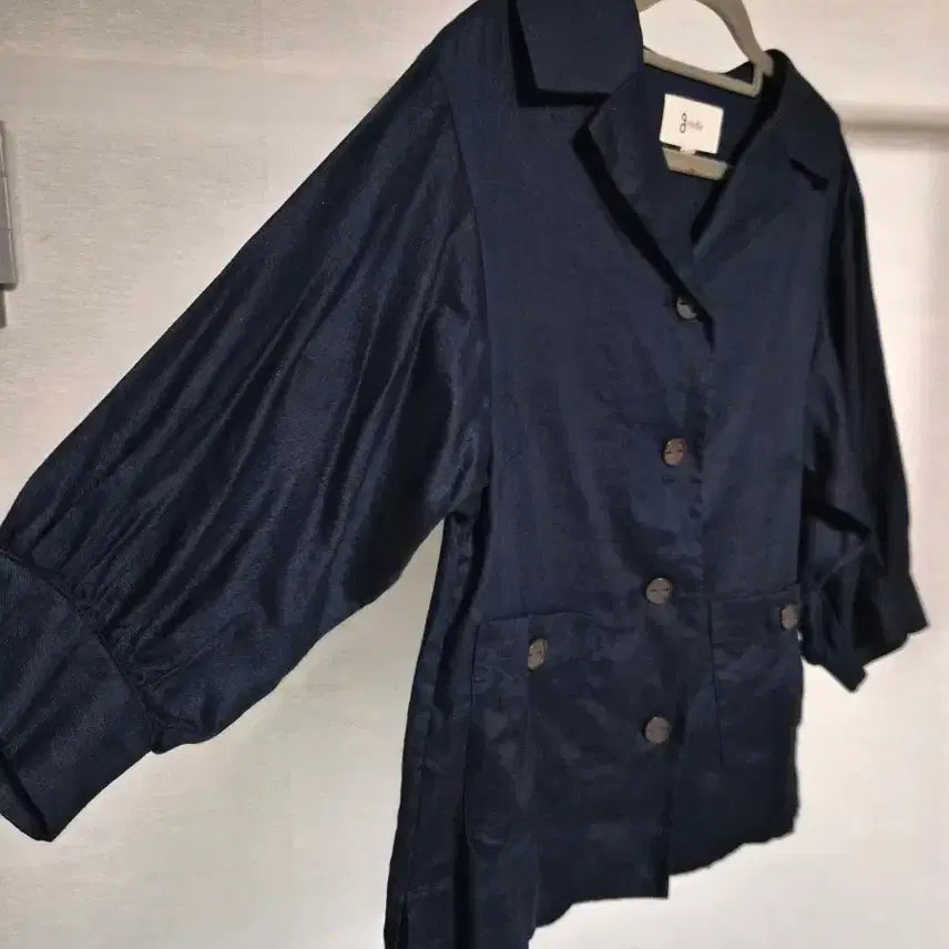 [SOLD OUT] 지스튜디오 린넨 볼륨소매 귀염 자켓