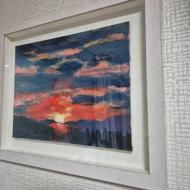 [BUNJANG] Oil Painting - Signed, Premium Quality with Wooden Frame / 유화그림 최상급입니다 사진되로입니다
